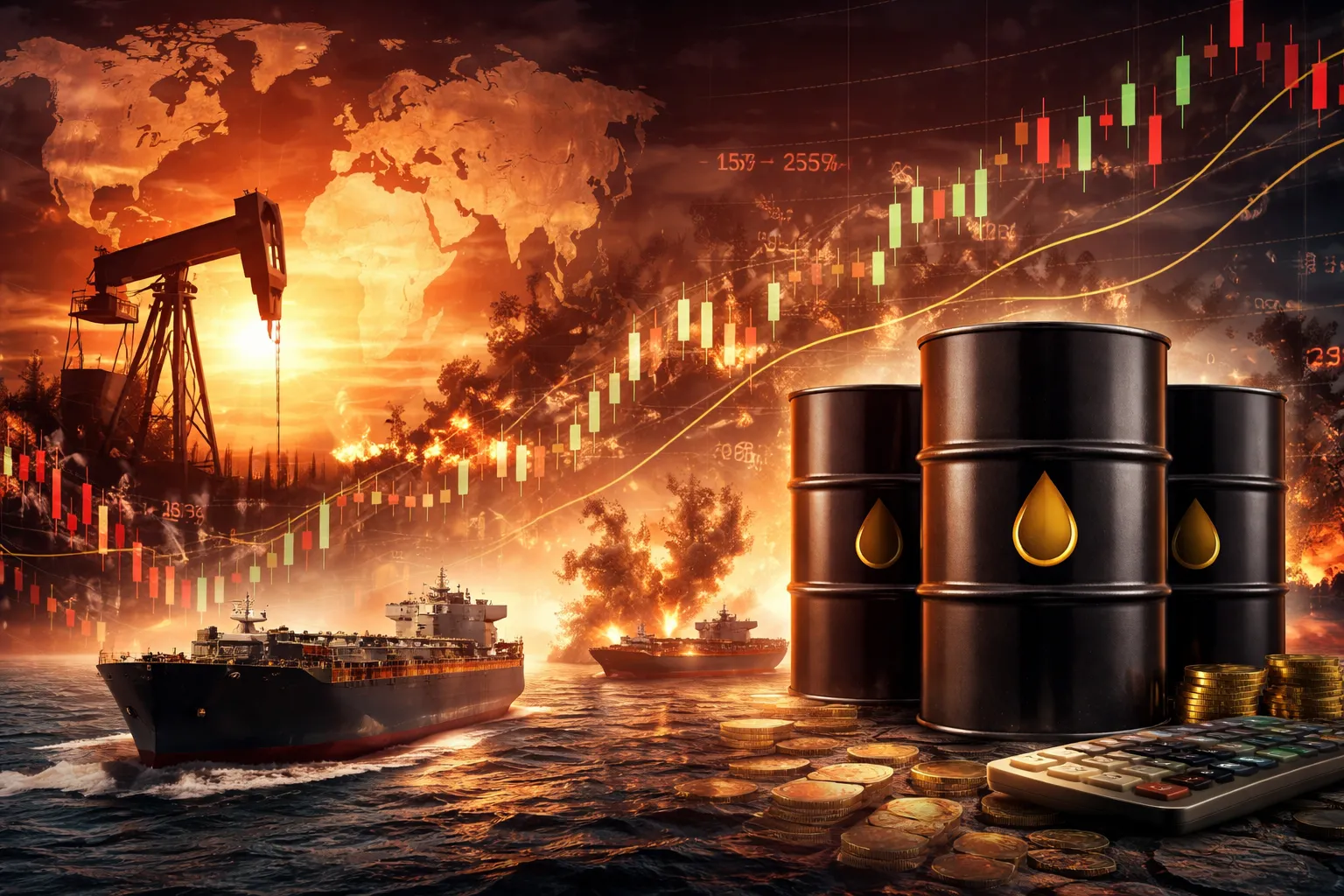 U.S. Futures Turn Higher as Oil Prices Stay High Amid Iran Conflict