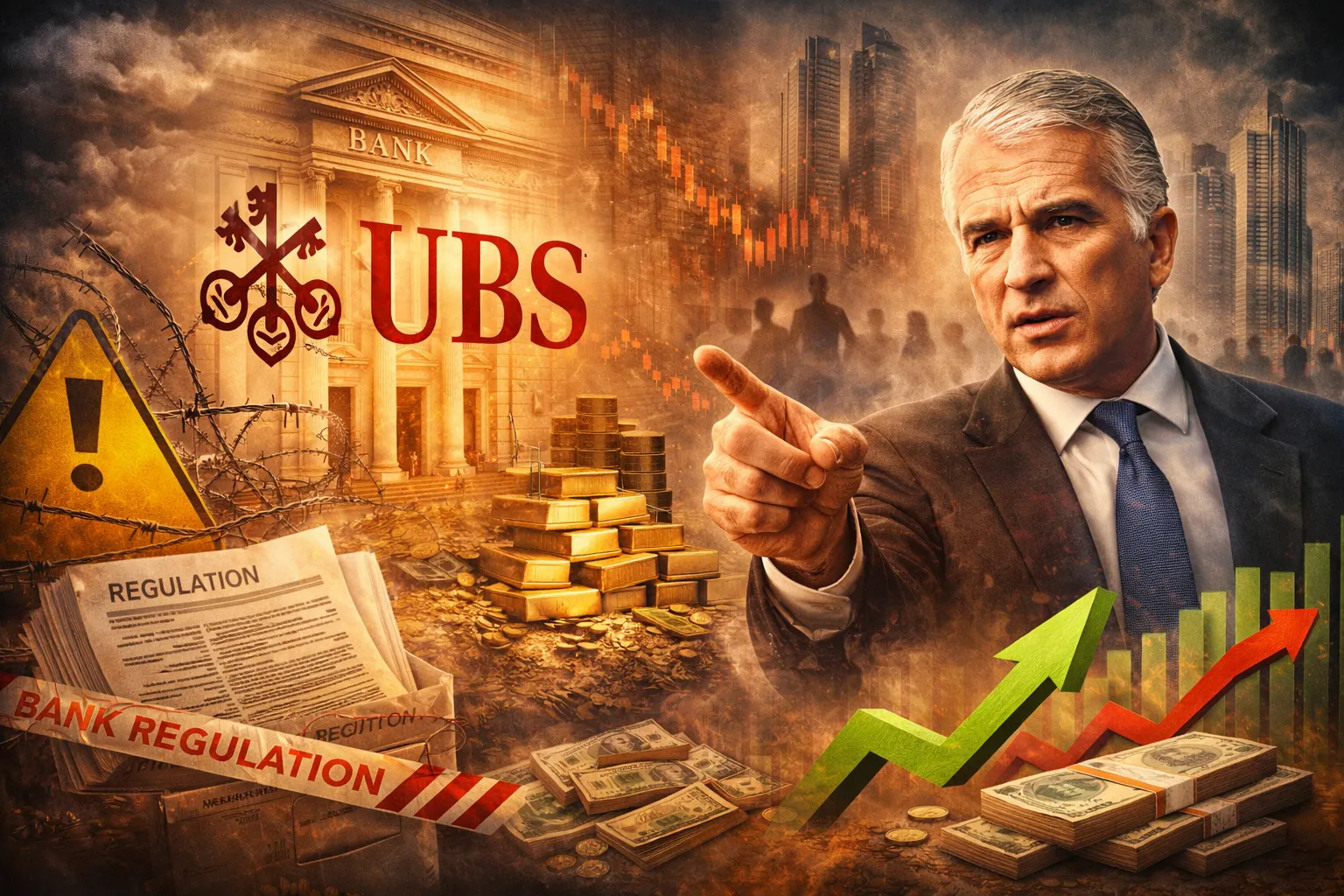 UBS Chief Executive Criticizes Fears About Bank Regulations