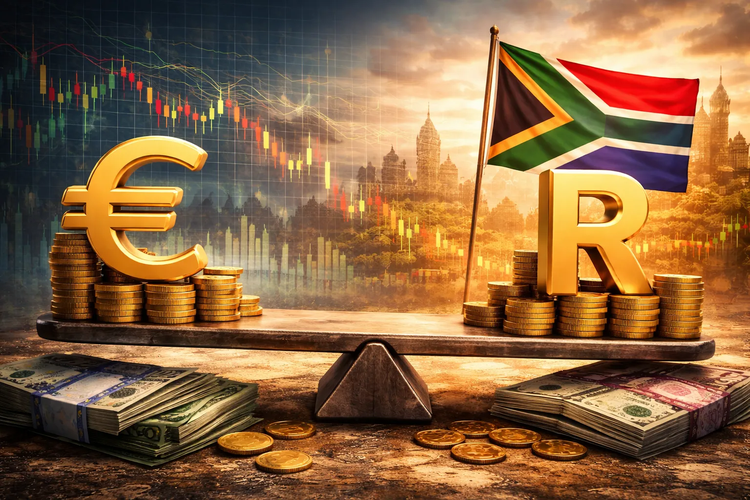 UBS Says Rand Strength Could Cap Euro Gains
