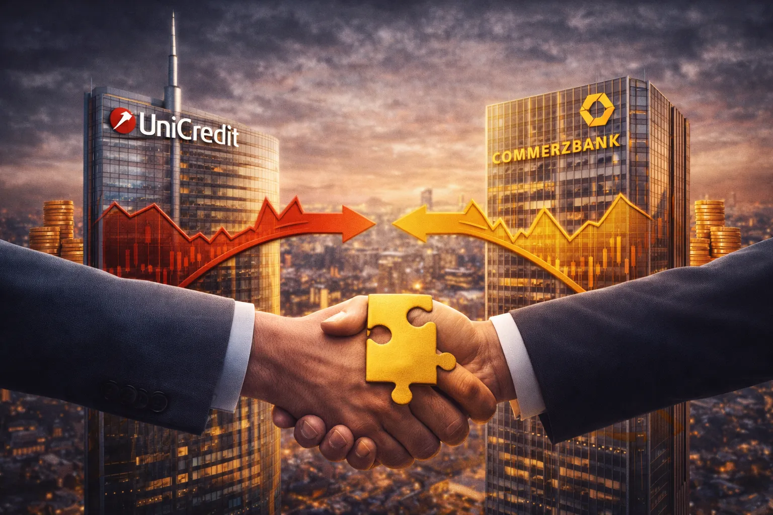 UniCredit Seeks Larger Stake in Commerzbank Without Taking Control