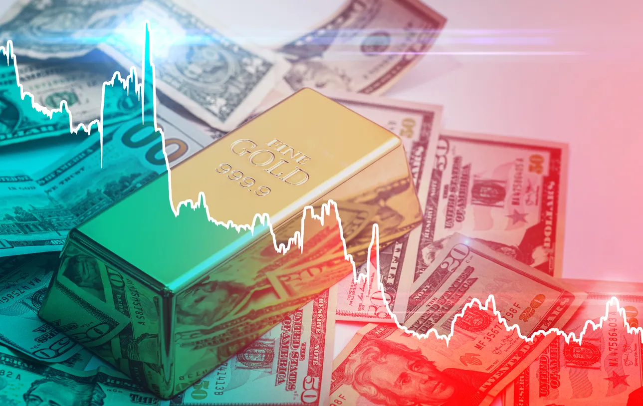 الذهب يهبط بقوة بعد قرارات الفيدرالي وسط ضغط الدولار وارتفاع عوائد السندات العالمية
