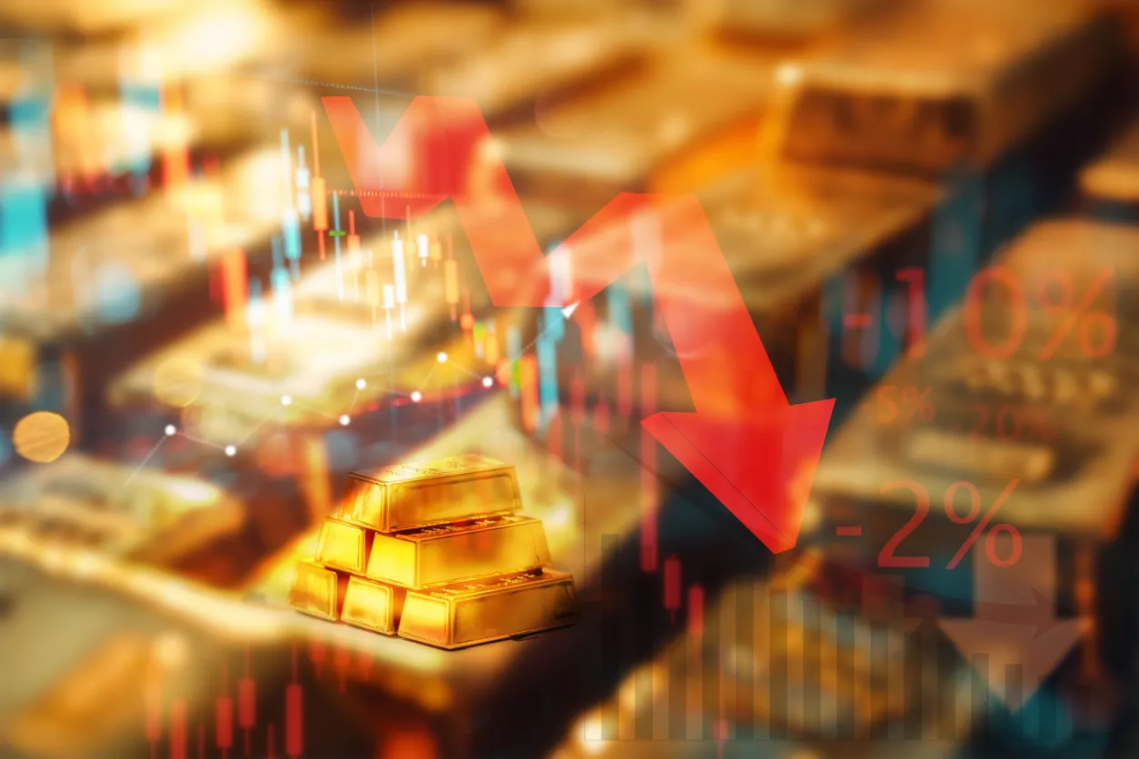 Gold Drops Again: Safe-Haven Losing Shine?