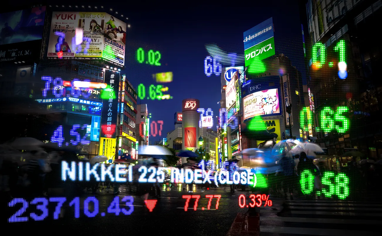 نيكي الياباني يسجل مستوى قياسي بدعم أسهم التكنولوجيا