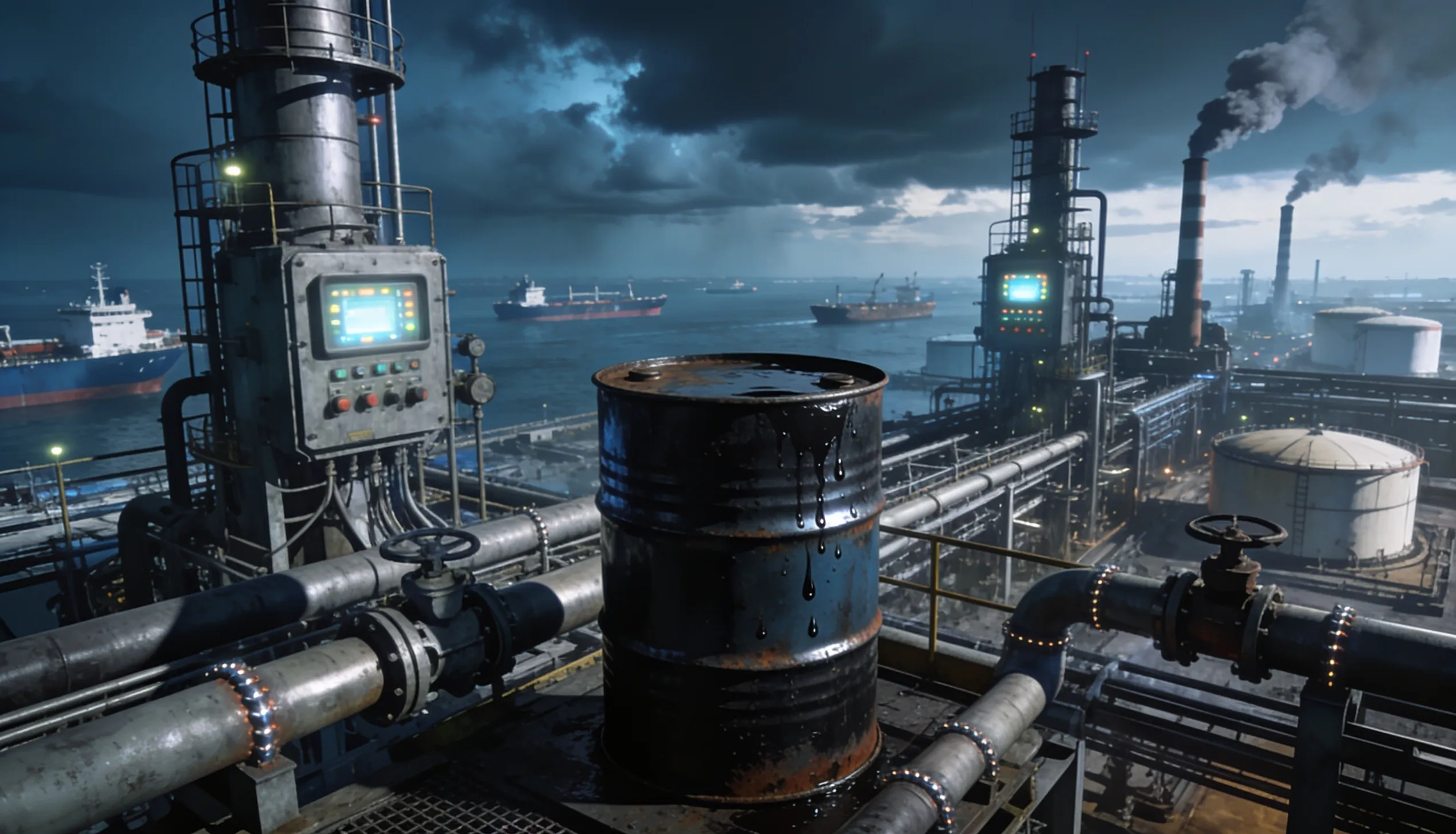 النفط يتكبد خسائر أسبوعية بـ 8%.. ومخاوف "شروط هرمز" تقيد مكاسب برنت الأخيرة Oil suffers weekly losses of 8%... and concerns over "Hormuz conditions" limit Brent's recent gains