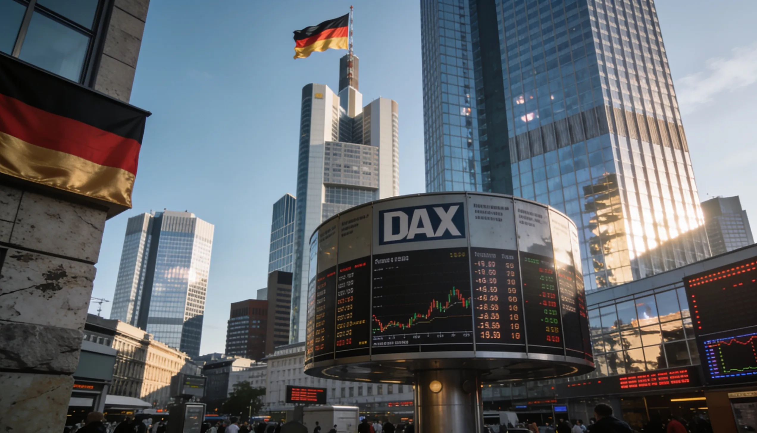 داكس يغلق في المنطقة الخضراء.. وأسهم الطاقة تقود مكاسب السوق الألمانية مؤشر داكس الألماني يغلق مرتفعًا وسط إشارات شراء قوية
