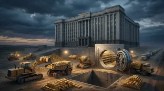 بنك روسيا يواصل بيع الذهب.. الاحتياطيات تهبط لأدنى مستوى منذ 2020