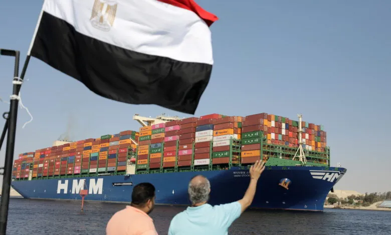 إرتفاع عجز الميزان التجاري المصري متأثراً بتراجع الصادرات الإجمالية